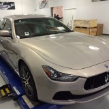 Maserati Ghibli paint protection, clear bra